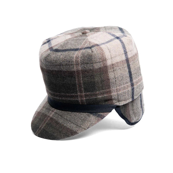 Woodland Plaid "Stockman" / "Scotch" Cap (Available in XXL)