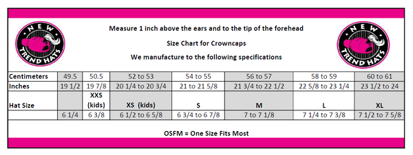 Sizing Chart