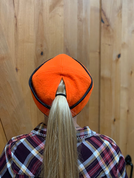 "Slit" BLAZE ORANGE Railroad Hat (P-S)