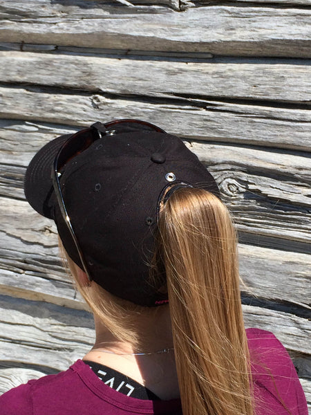 Black Sunglass Cap Embroidered