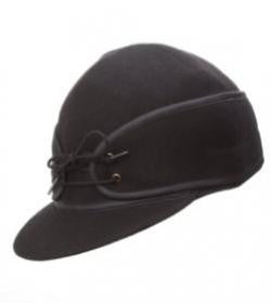 Black Railroad Hat