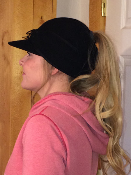Black Railroad Hat (P-O)