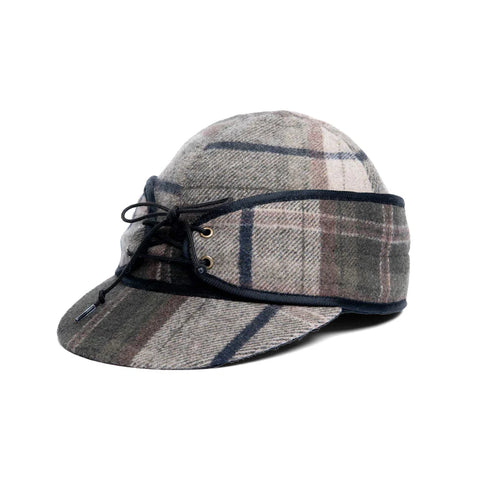Woodland Plaid Railroad Hat (Available in XXL)