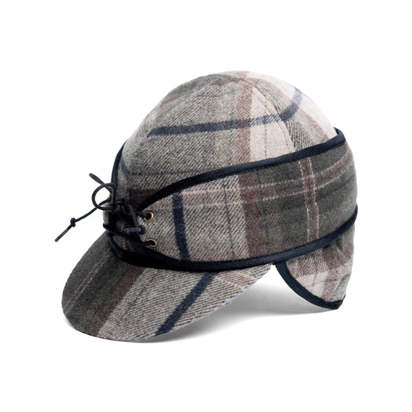 Woodland Plaid Railroad Hat (Available in XXL)