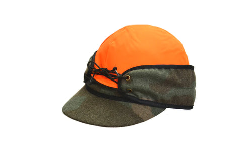 Camo Convertible Railroad Hat (available in XXL)