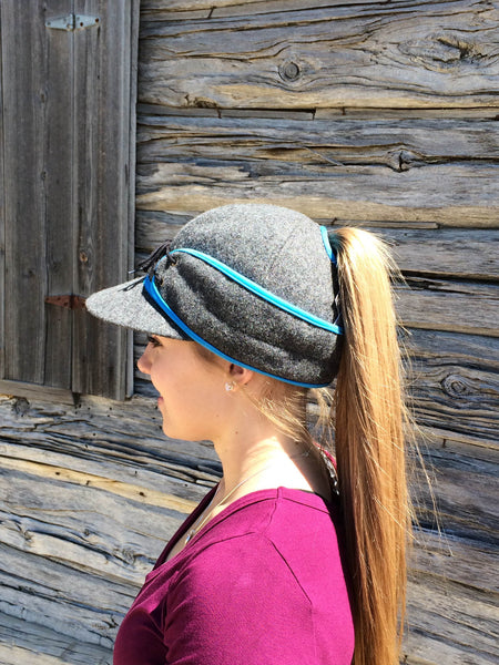  Grey/Blue Railroad Hat (P)