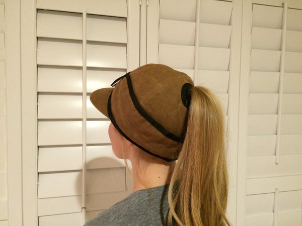 Khaki Canvas Railroad Hat (P)