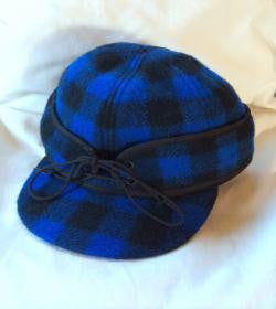 Black/Blue Buffalo Railroad Hat